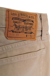 LEVI'S SPODNIE MĘSKIE jeansowe S