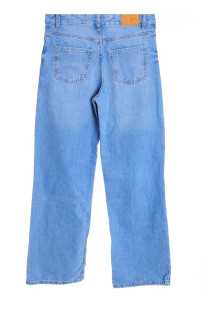 BERSHKA SPODNIE DAMSKIE jeansowe z dziurami M