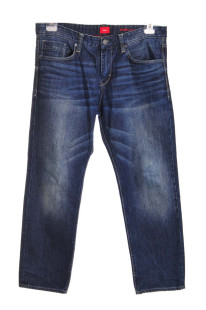 S.OLIVER SPODNIE MĘSKIE jeansowe cieniowane L/XL
