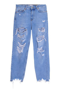 BERSHKA SPODNIE DAMSKIE jeansowe M