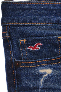 HOLLISTER SPODNIE DAMSKIE jeansowe XS