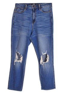 HOLLISTER SPODNIE DAMSKIE jeansowe S