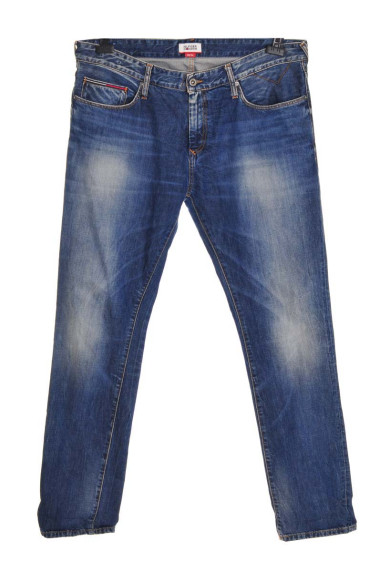TOMMY HILFIGER SPODNIE MĘSKIE jeansowe 2XL