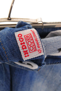 EMPORIO ARMANI SPODENKI MĘSKIE jeansowe S