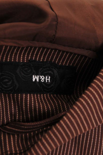 H&M ŻAKIET DAMSKI bawełniany w paski S